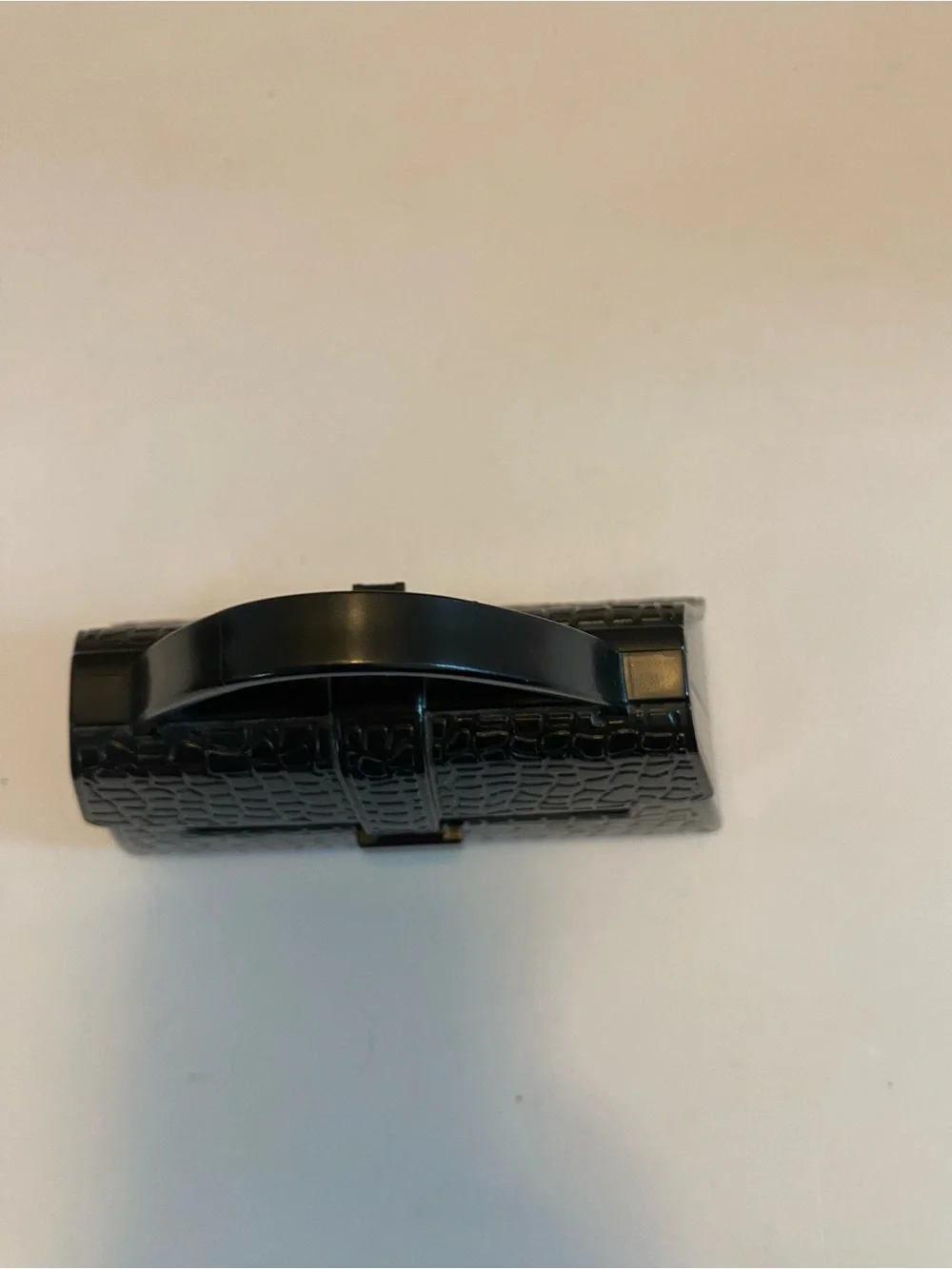 Post it Notes Black Purse Holder Dispenser for Desk 3.5” X 3.5” For Notes